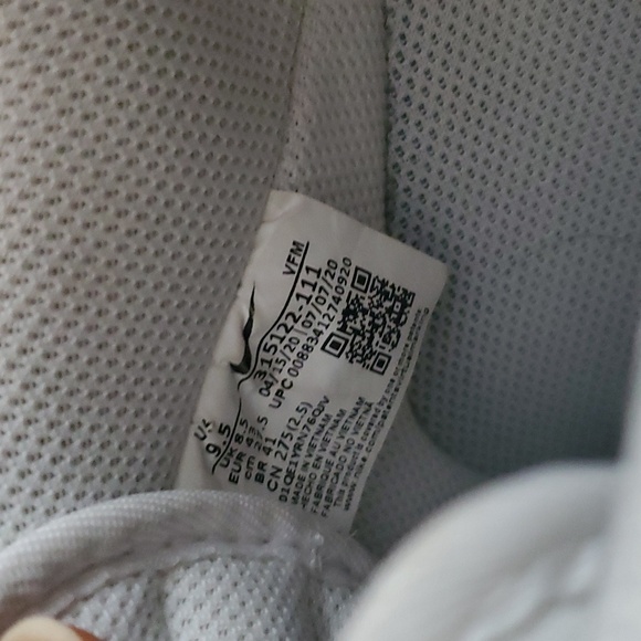 All White Nike Air Force 1’s Mens Sneakers, Men's Shoes - Size 9.5 - Picture 12 of 12